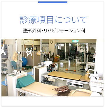 診療項目について